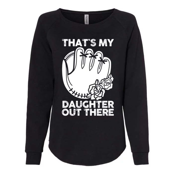 Mother Fater Daughter Dad Mom Baseball Gift Womens California Wash Sweatshirt