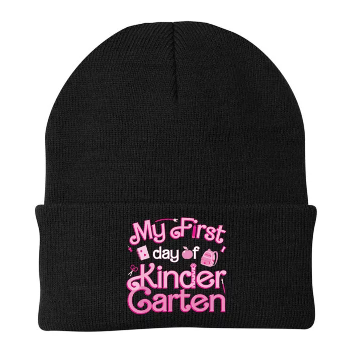 My First Day Of Kindergarten Back To School Girl Knit Cap Winter Beanie