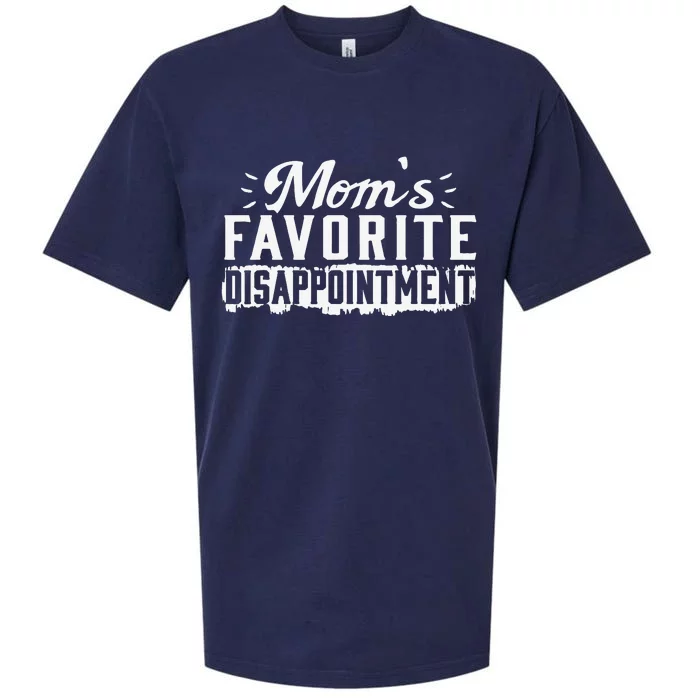 Mom's favorite disappointment Mothers day favorite child Sueded Cloud Jersey T-Shirt