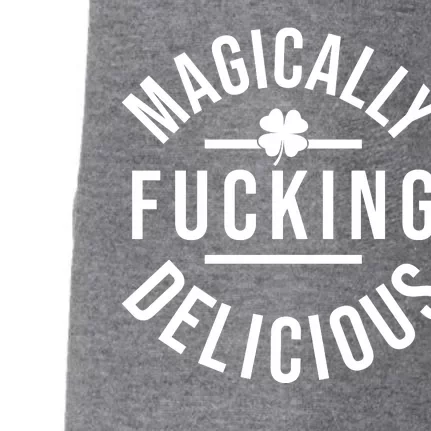 Magically Fucking Delicious St Patrick's Day Funny Doggie 3-End Fleece Hoodie