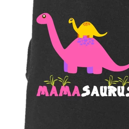 Mamasaurus Funny Dinosaur Mama Saurus Dinosaur Mom Mother Doggie 3-End Fleece Hoodie