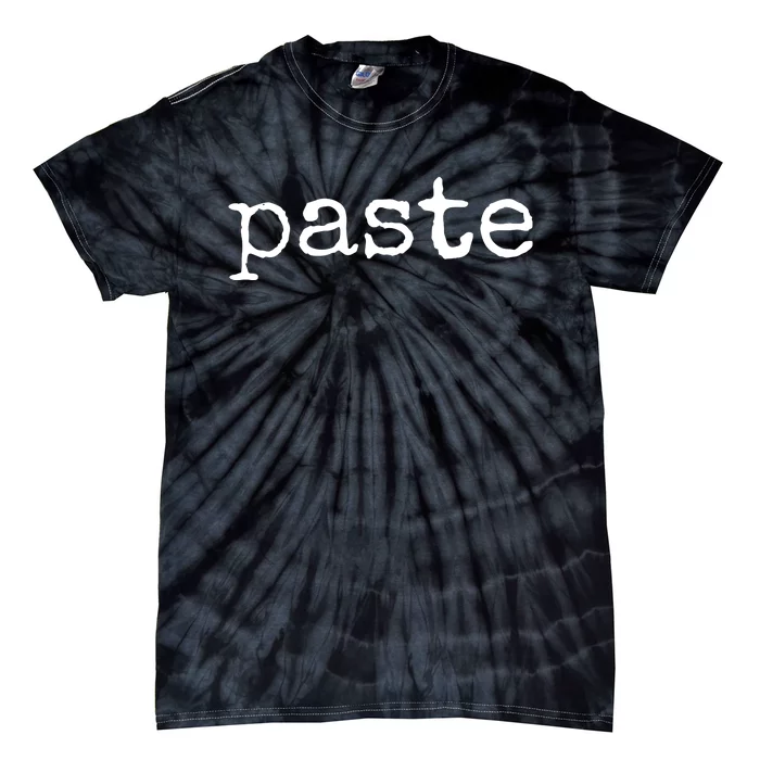 Matching Father's Day Copy Paste Ctrl+C Ctrl+V Funny Tie-Dye T-Shirt