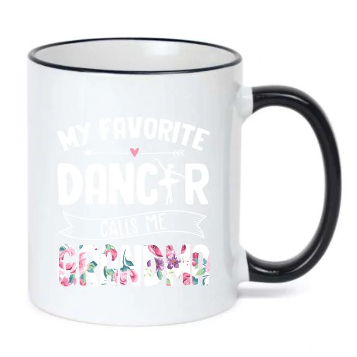 My Favorite Dancer Calls Me Grandma Ballet Mother's Day Funny Gift Black Color Changing Mug