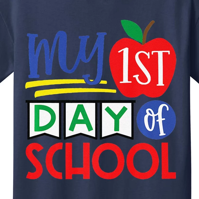 My First Day Of School Premium Kids T-Shirt