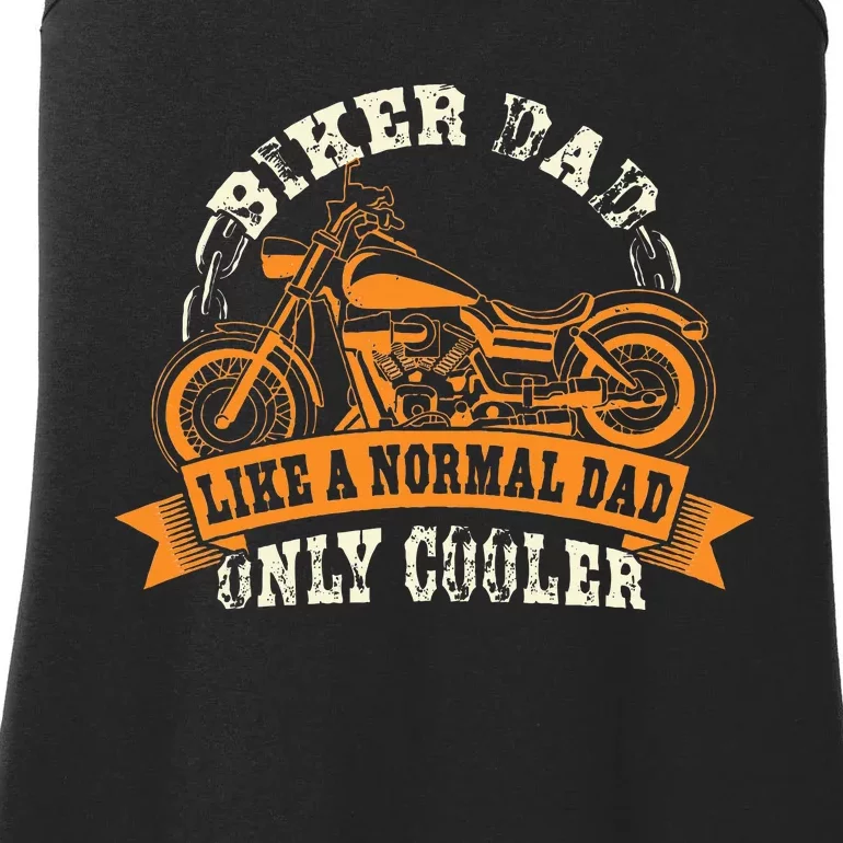 Motorcycle FatherS Day Gift For Fathers Biker Dad Ladies Essential Tank