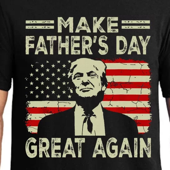 Make FatherS Day Great Again Dad Ltsp Pajama Set