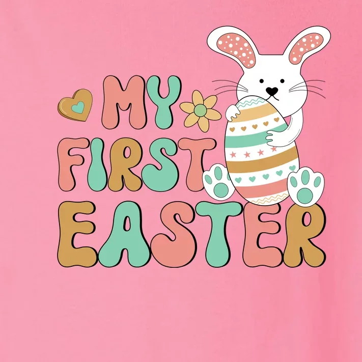 My First Easter Happy Easter Bunny Toddler Long Sleeve Shirt