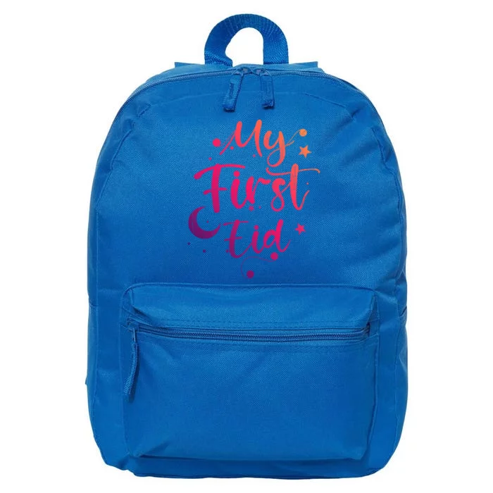 My First Eid Funny Graphic For Muslims Cute Gift 16 in Basic Backpack