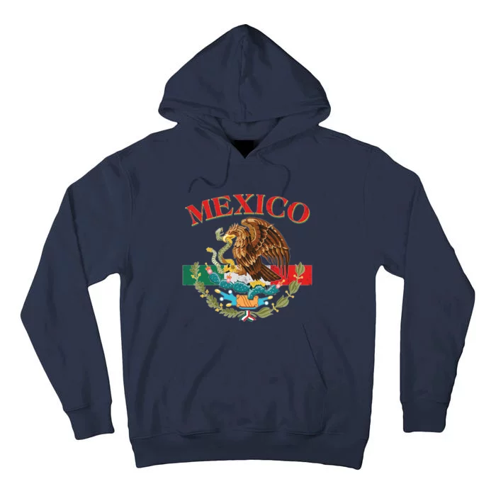 Mexico Flag Eagle Mexican Independence Day Tall Hoodie