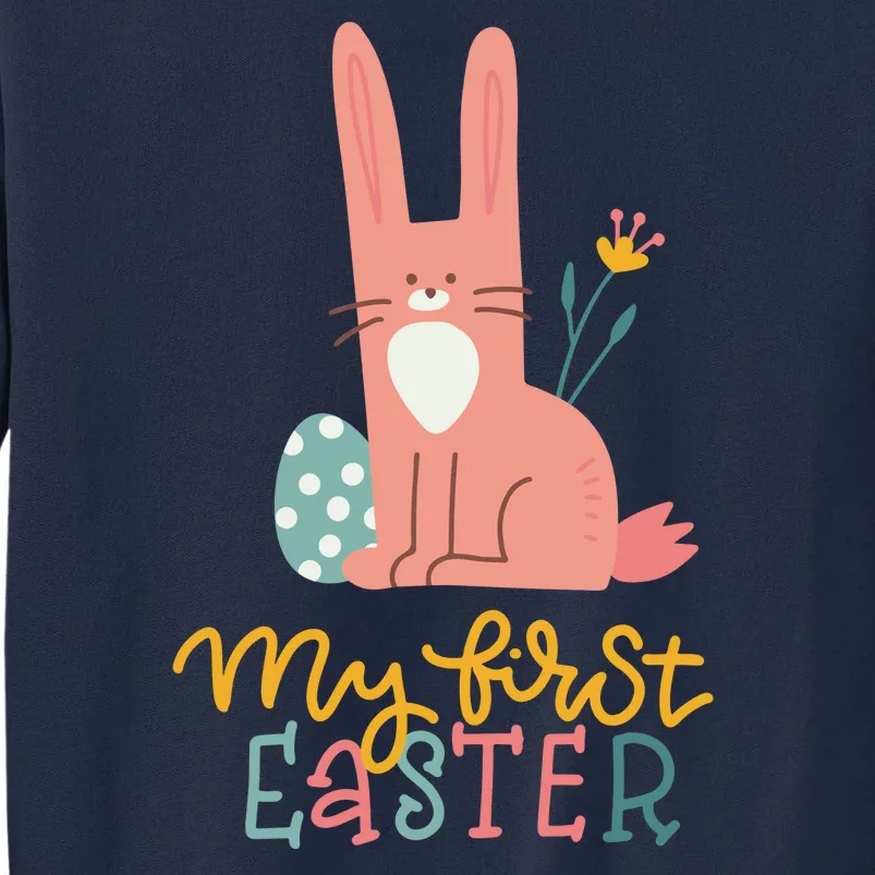 My First Easter Cute Bunny Holiday Tall Sweatshirt