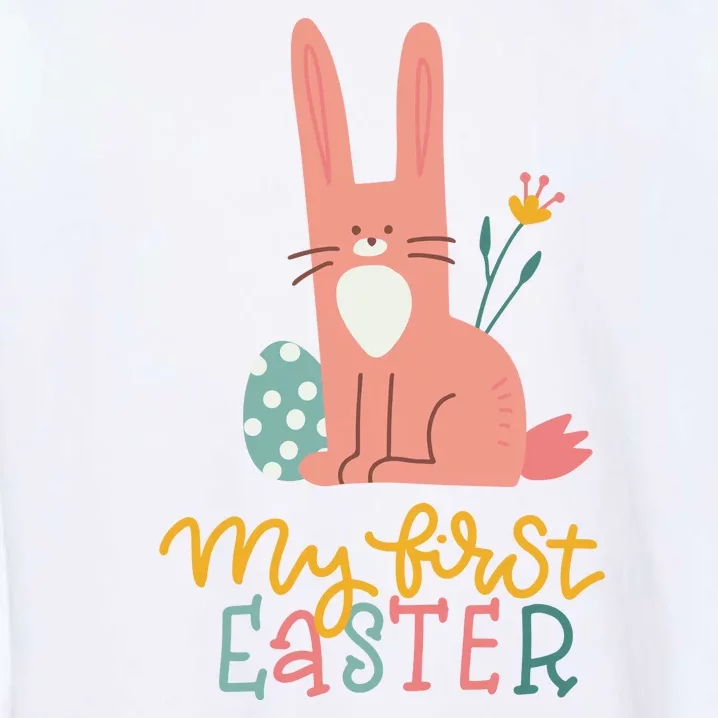 My First Easter Cute Bunny Holiday Garment-Dyed Sweatshirt