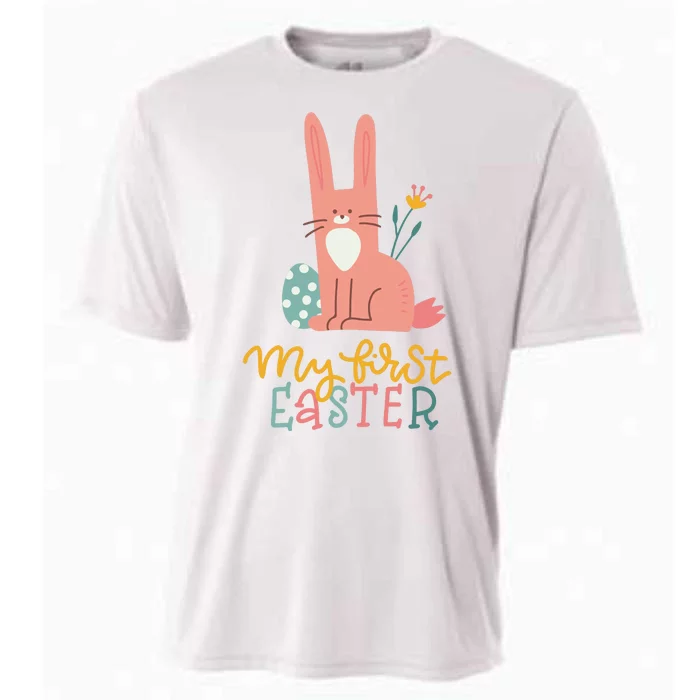 My First Easter Cute Bunny Holiday Cooling Performance Crew T-Shirt