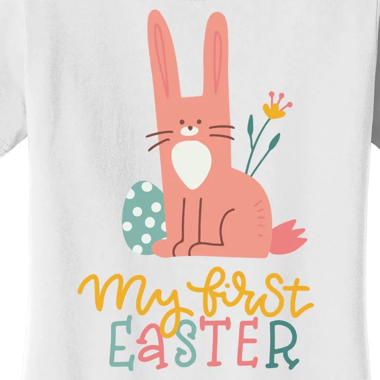 My First Easter Cute Bunny Holiday Women's T-Shirt