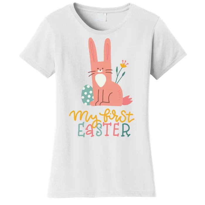 My First Easter Cute Bunny Holiday Women's T-Shirt