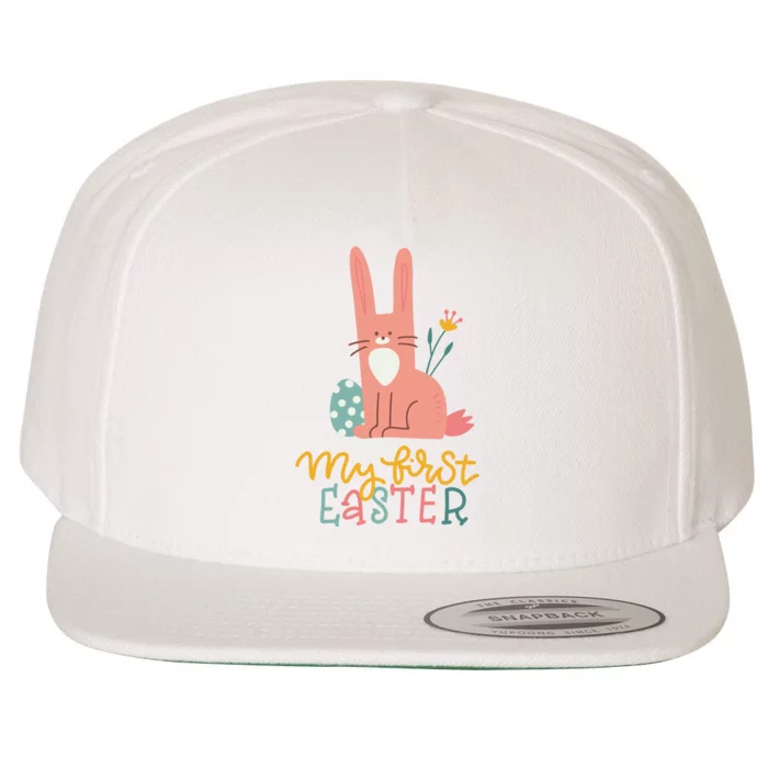 My First Easter Cute Bunny Holiday Wool Snapback Cap