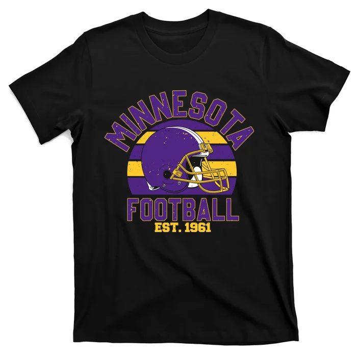 Minnesota Football Est 1961 Team Supporter T-Shirt