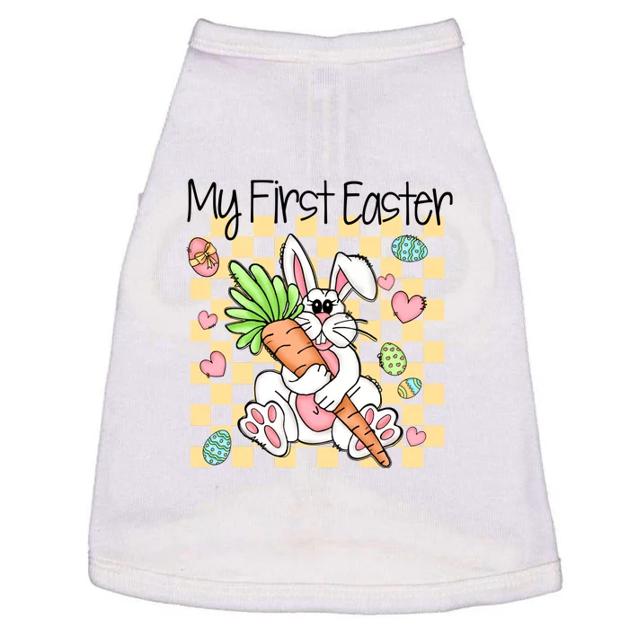 My First Easter Cute Bunny Carrot Easter Day Gift Doggie Tank