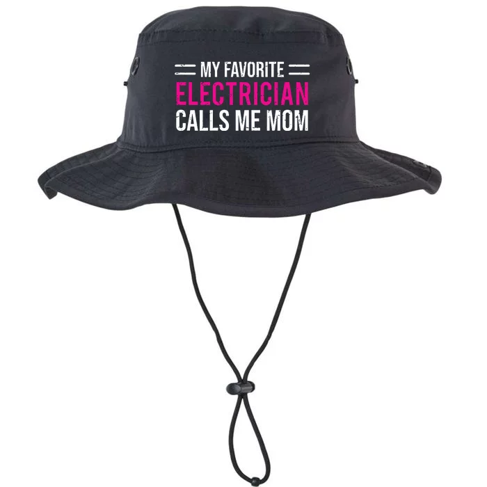 My Favorite Electrician Calls Me Mom Cute Mother Legacy Cool Fit Booney Bucket Hat