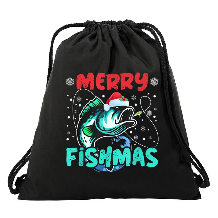 Go Fish Drawstring Bag