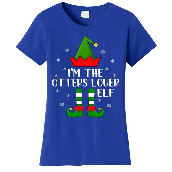 Matching Family Funny I'm The Otters Lover Christmas Cute Gift Women's T-Shirt