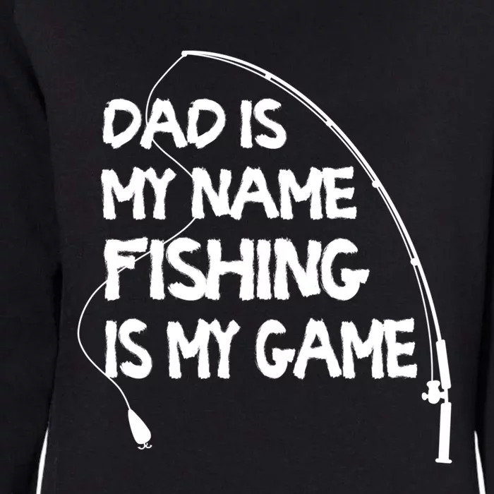 Matching Family Fishing Dad Fisher Gift Womens California Wash Sweatshirt