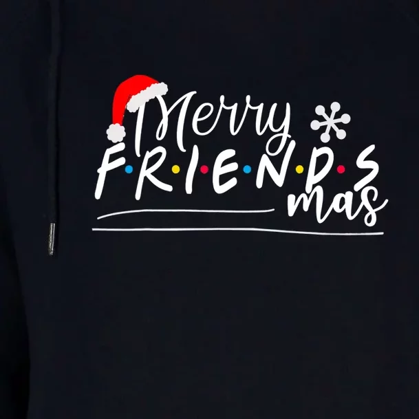 Merry Friendsmas Friends Christmas Matching Group Classic Womens Funnel Neck Pullover Hood