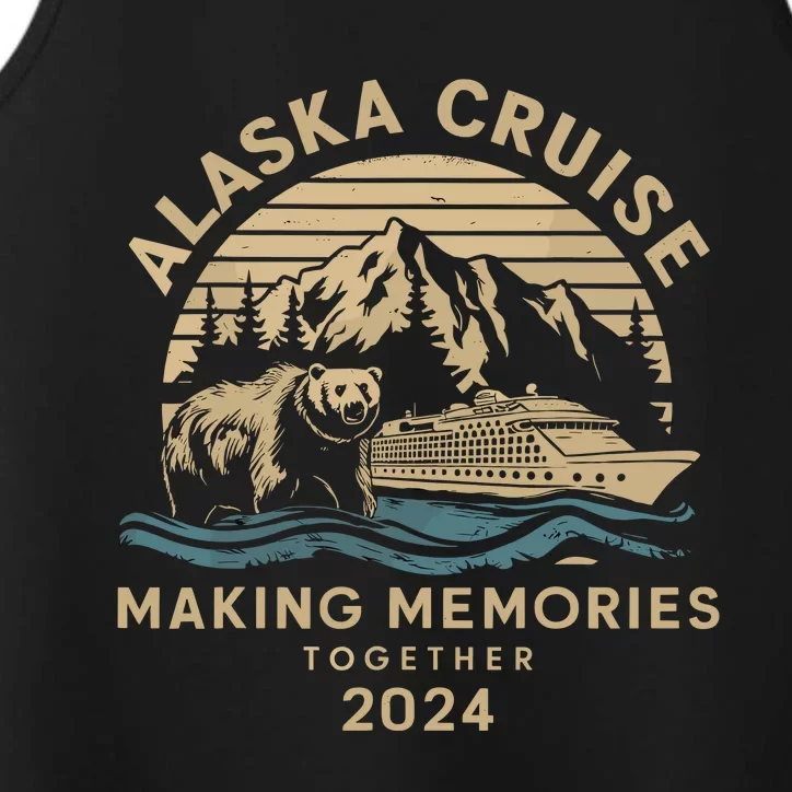 Matching Family Friends And Group Alaska Cruise 2024 Performance Tank