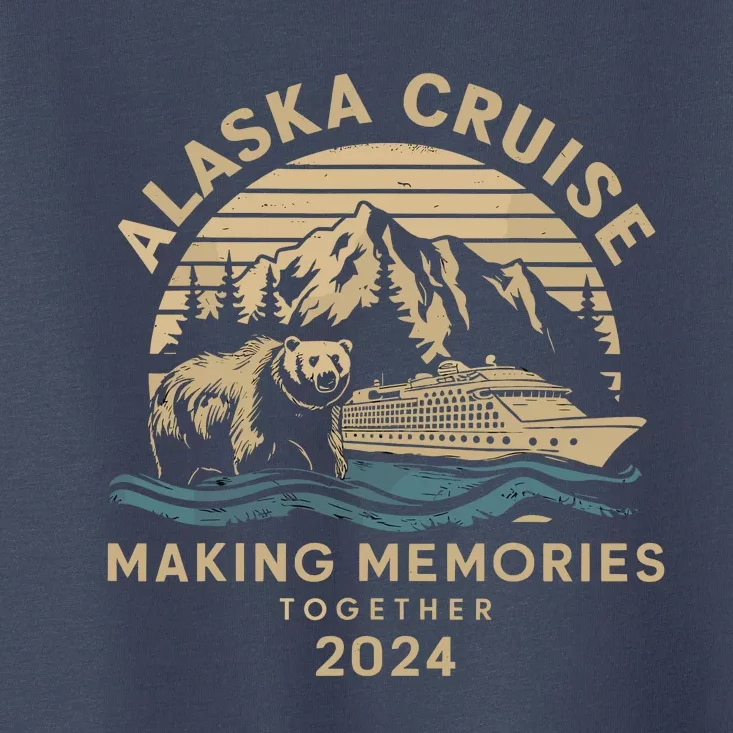 Matching Family Friends And Group Alaska Cruise 2024 Toddler T-Shirt