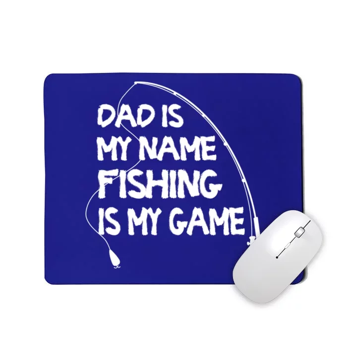 Matching Family Fishing Dad Fisher Funny Gift Mousepad