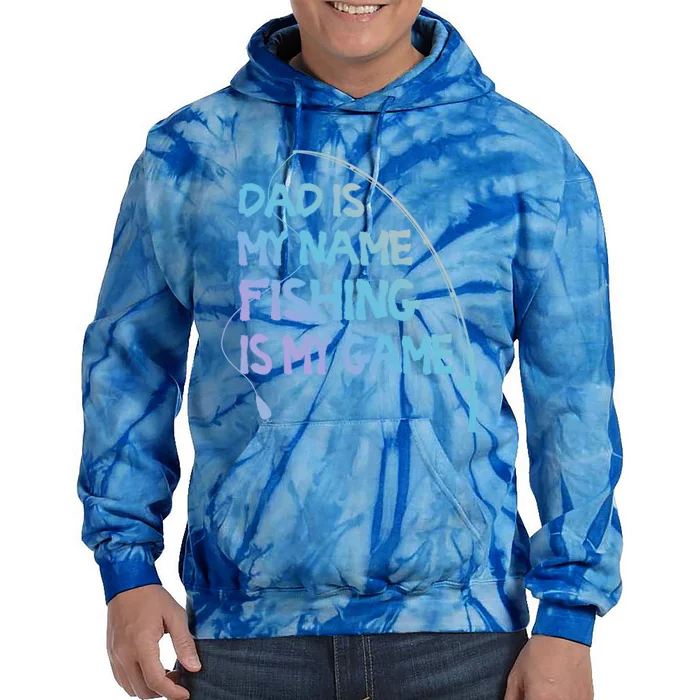 Matching Family Fishing Dad Fisher Gift Tie Dye Hoodie