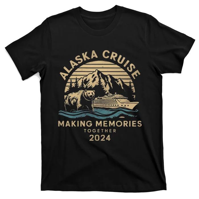 Matching Family Friends And Group Alaska Cruise 2024 T-Shirt