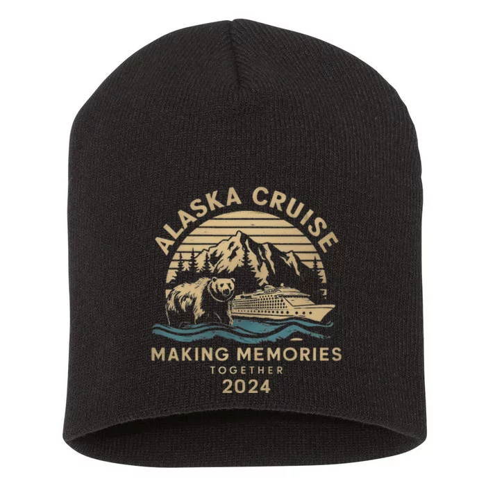 Matching Family Friends And Group Alaska Cruise 2024 Short Acrylic Beanie