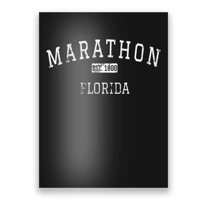 Marathon Florida FL Vintage Poster