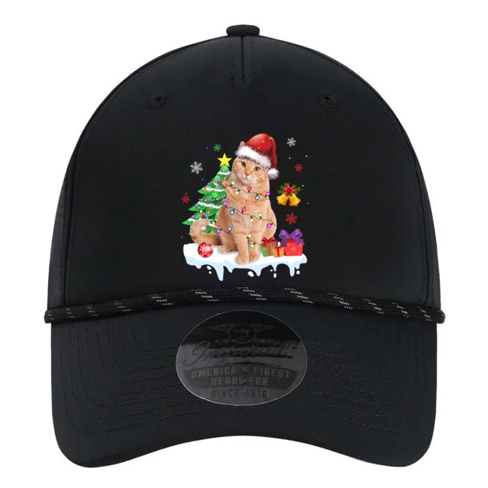 Meowy Feline Festivities Merry Catmas Christmas Cat Cute Gift Performance The Dyno Cap