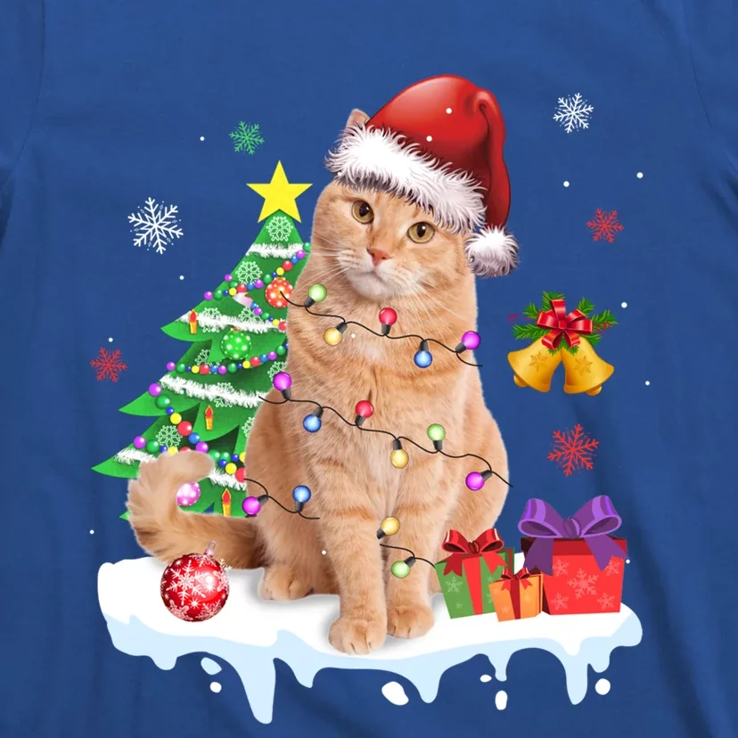 Meowy Feline Festivities Merry Catmas Christmas Cat Cute Gift T-Shirt