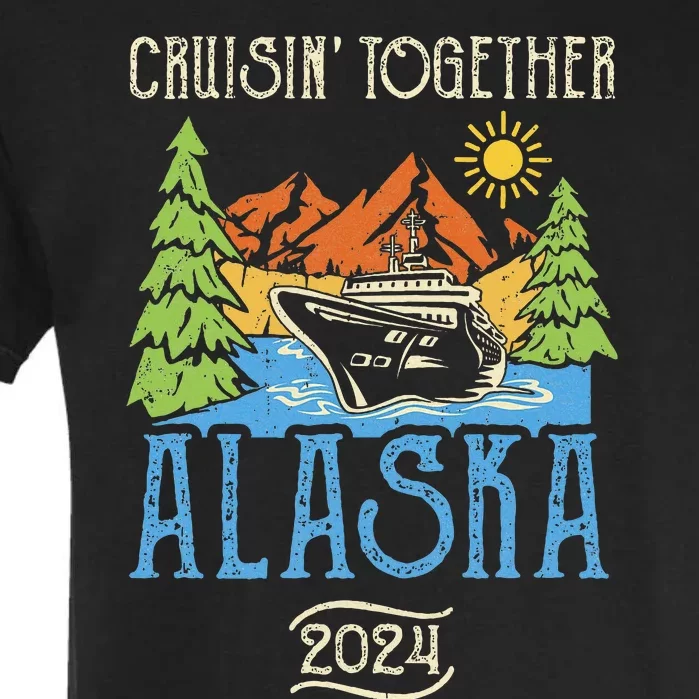 Matching Family Friends Group Alaska Cruise Together 2024 Garment-Dyed Heavyweight T-Shirt