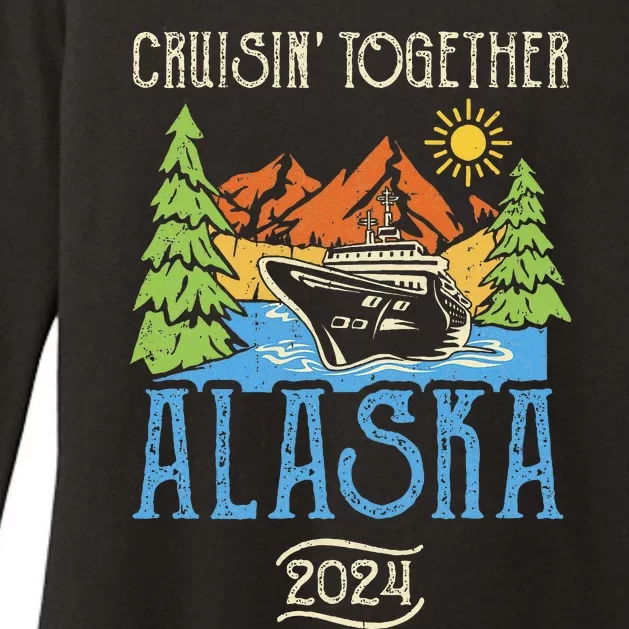 Matching Family Friends Group Alaska Cruise Together 2024 Womens CVC Long Sleeve Shirt