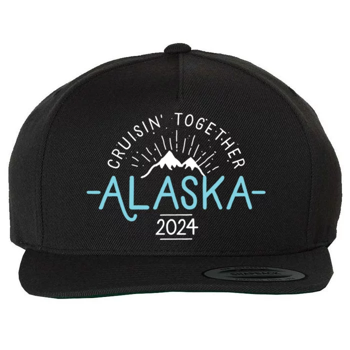 Matching Family Friends And Group Alaska Cruise 2024 Gift Wool Snapback Cap