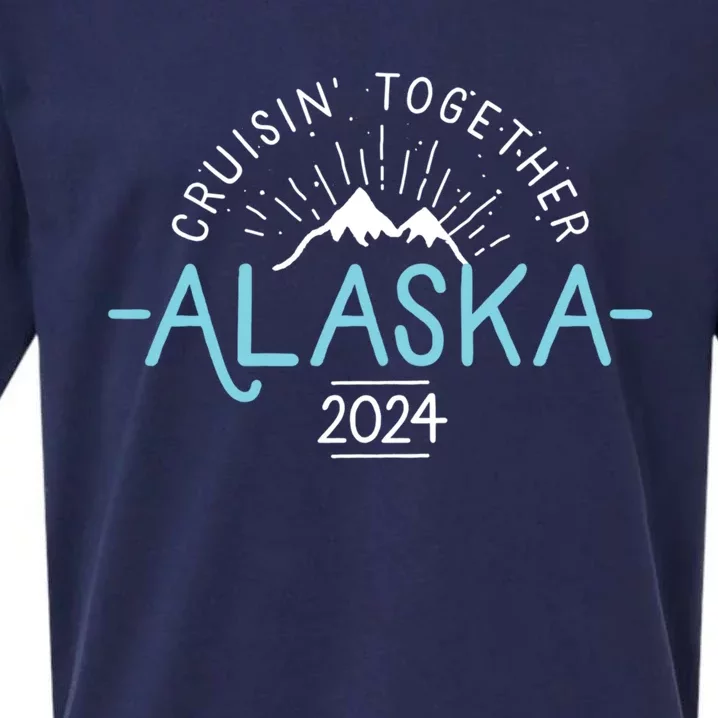 Matching Family Friends And Group Alaska Cruise 2024 Gift Sueded Cloud Jersey T-Shirt