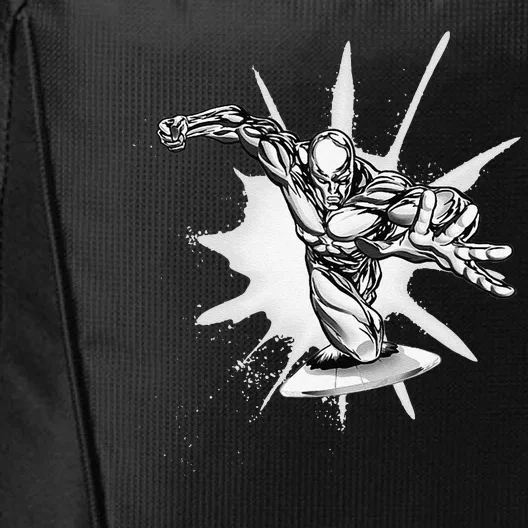 Marvel Fantastic Four Silver Surfer Speed Epic Logo City Backpack