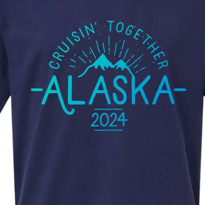 Matching Family Friends And Group Alaska Cruise 2024 Gift Sueded Cloud Jersey T-Shirt