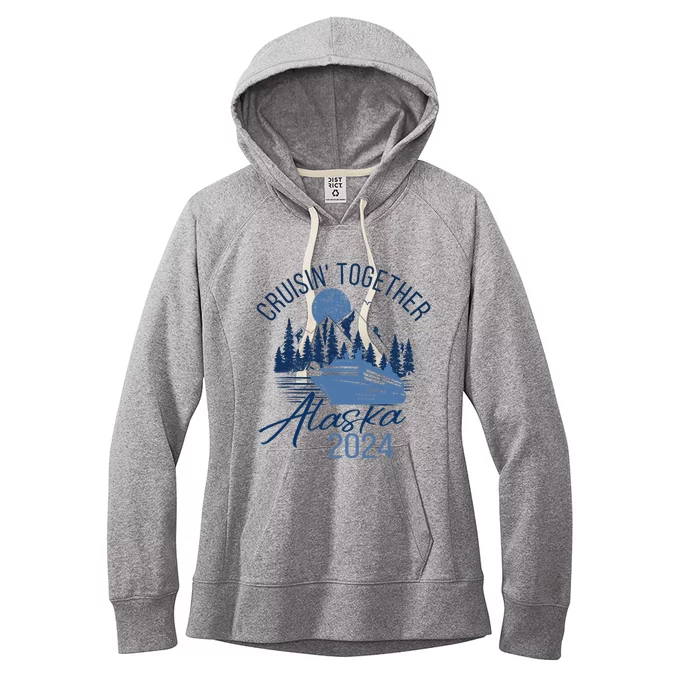 Matching Family Friends And Group Alaska Cruise 2024 Trip Women's Fleece Hoodie