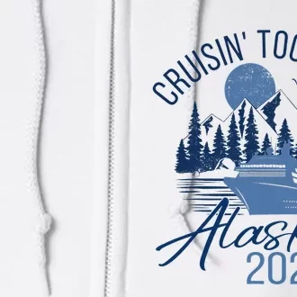 Matching Family Friends And Group Alaska Cruise 2024 Trip Full Zip Hoodie