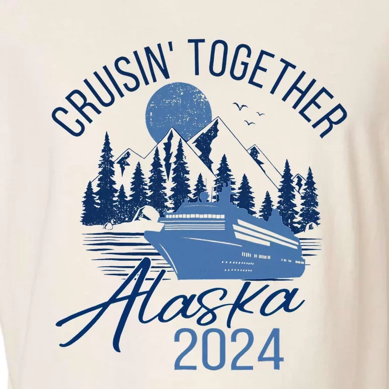 Matching Family Friends And Group Alaska Cruise 2024 Trip Garment-Dyed Women's Muscle Tee