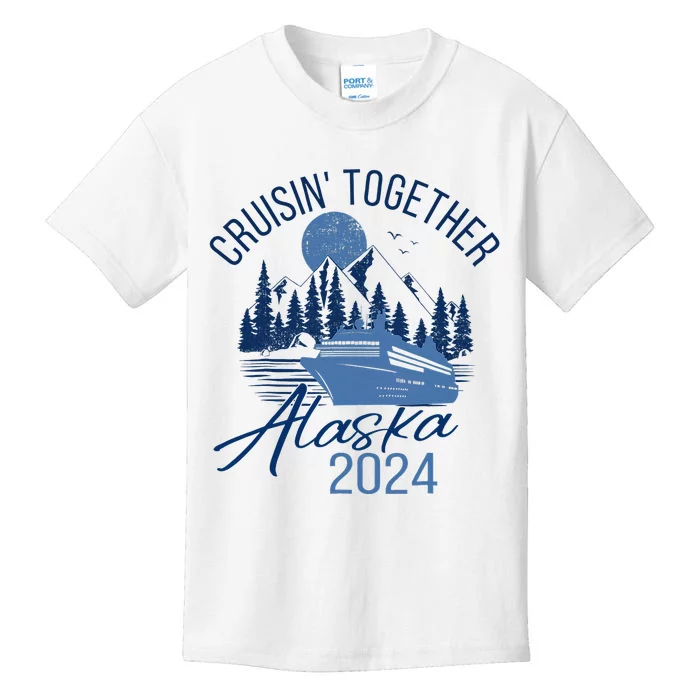 Matching Family Friends And Group Alaska Cruise 2024 Trip Kids T-Shirt