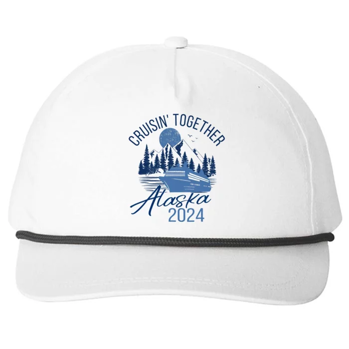 Matching Family Friends And Group Alaska Cruise 2024 Trip Snapback Five-Panel Rope Hat