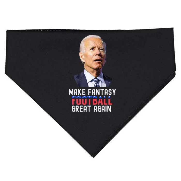 Make Fantasy Football Great Again Draft Party USA-Made Doggie Bandana