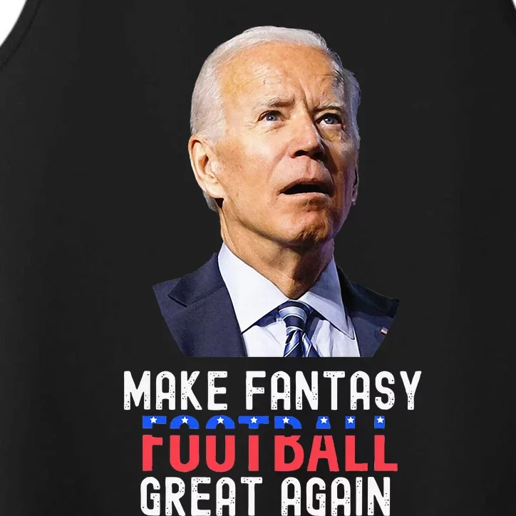 Make Fantasy Football Great Again Draft Party Performance Tank