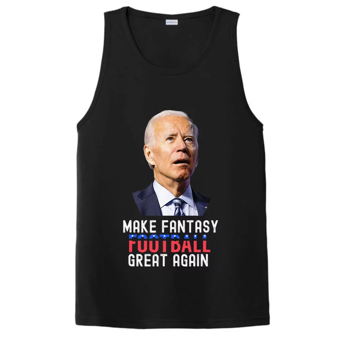 Make Fantasy Football Great Again Draft Party Performance Tank