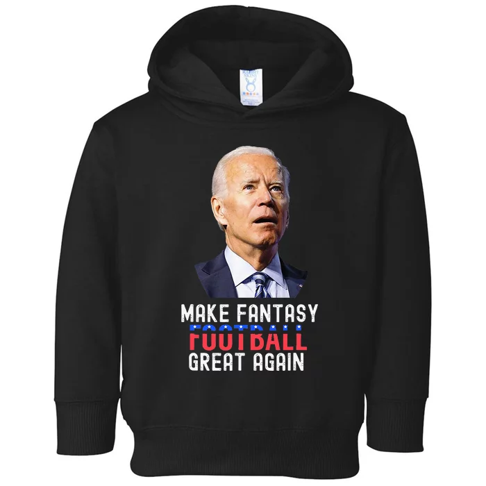 Make Fantasy Football Great Again Draft Party Toddler Hoodie